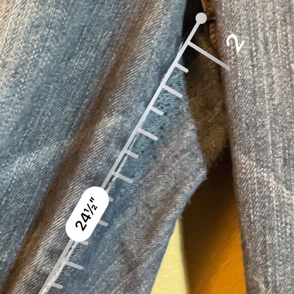 High waist raw hem skinny crop jeans - Picture 8 of 11